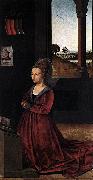 Petrus Christus Wife of a Donator Spain oil painting artist
